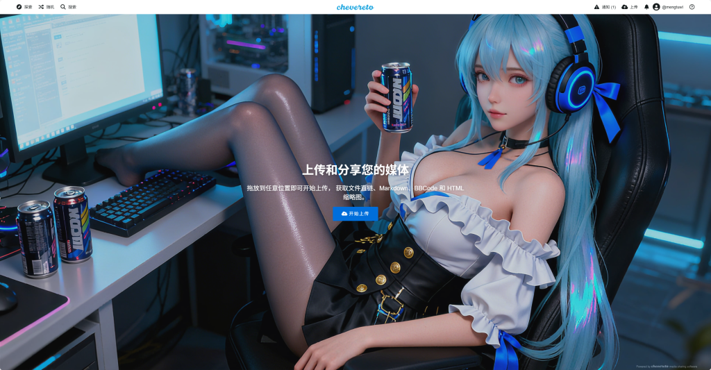 Chevereto简单美化教程