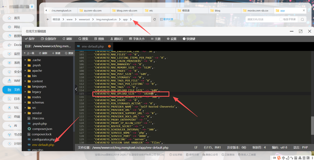 图片[57]-CheveretoPro_v4.5.7 宝塔面板PHP+MySql部署教程-鼎点&Blog